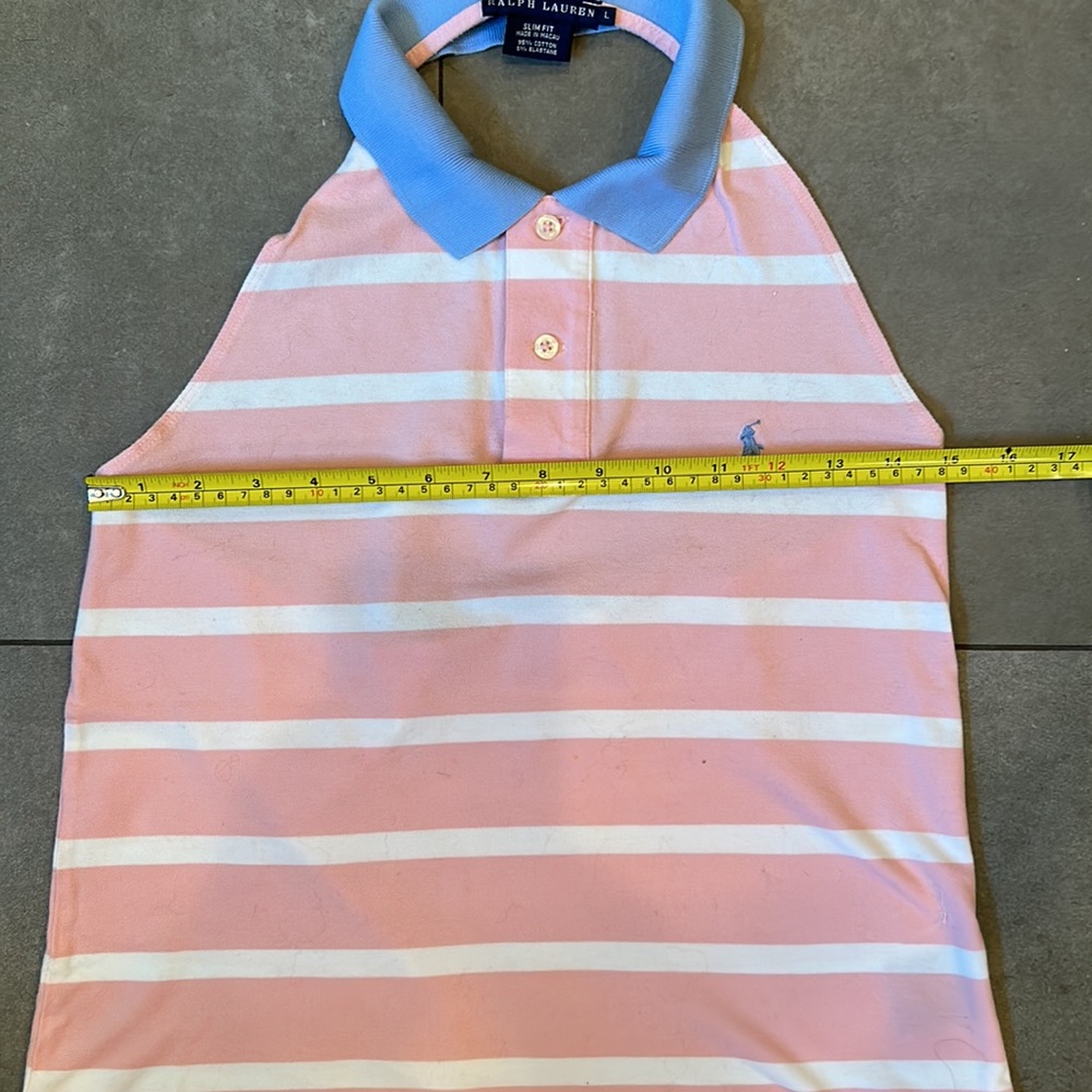 Ralph Lauren Open Back Polo Shirt - Picture 4 of 7